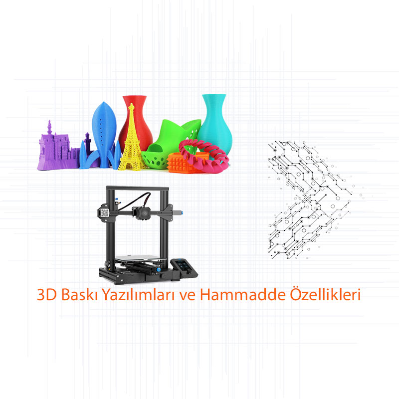 3D Baskı Yazılımları ve Hammadde Özellikleri