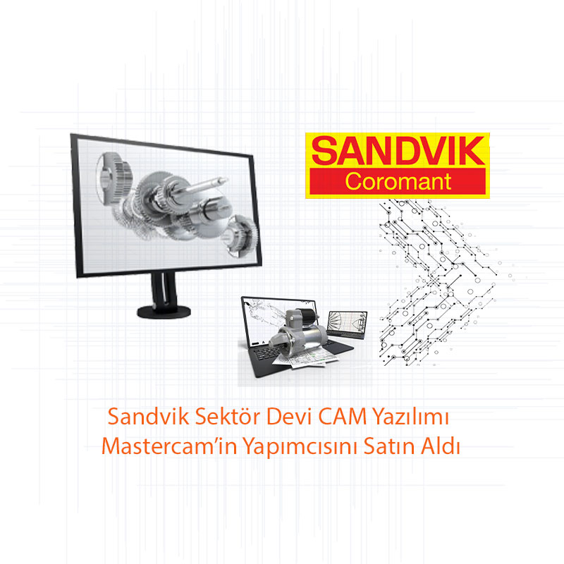 Sandvik Sektör Devi CAM Yazılımı Mastercam’in Yapımcısını Satın Aldı