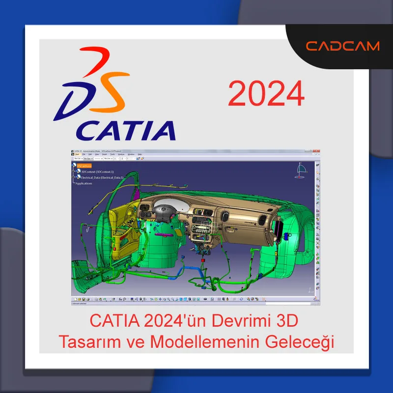 CATIA 2024’ün Devrimi 3D Tasarım ve Modellemenin Geleceği