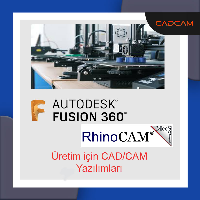 Üretim için CAD CAM Yazılımı