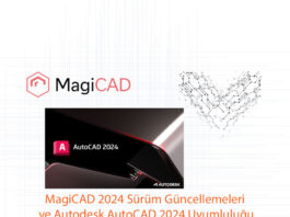 MagiCAD 2024 Sürüm Güncellemeleri ve Autodesk AutoCAD 2024 Uyumluluğu